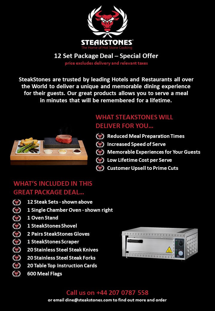 Restaurant Package Deal - 12 Set Package