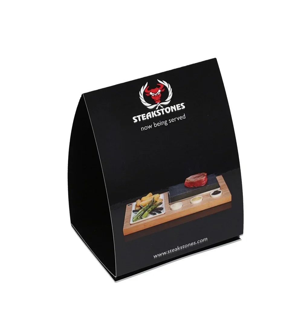 SteakStones Tent Cards