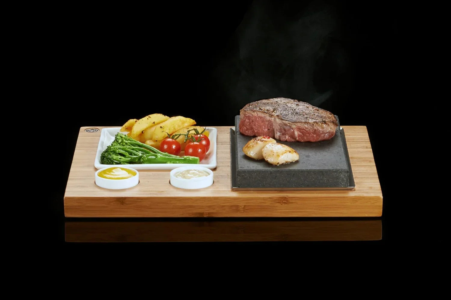 STEAK, SIDES & SAUCES SET (SS016B) – BUY 4 SETS, GLOVES, KNIVES AND FORKS