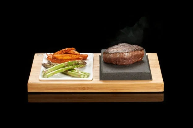 STEAK AND SIDES SET (SS016) – BUY 4 SETS, GLOVES, KNIVES AND FORKS